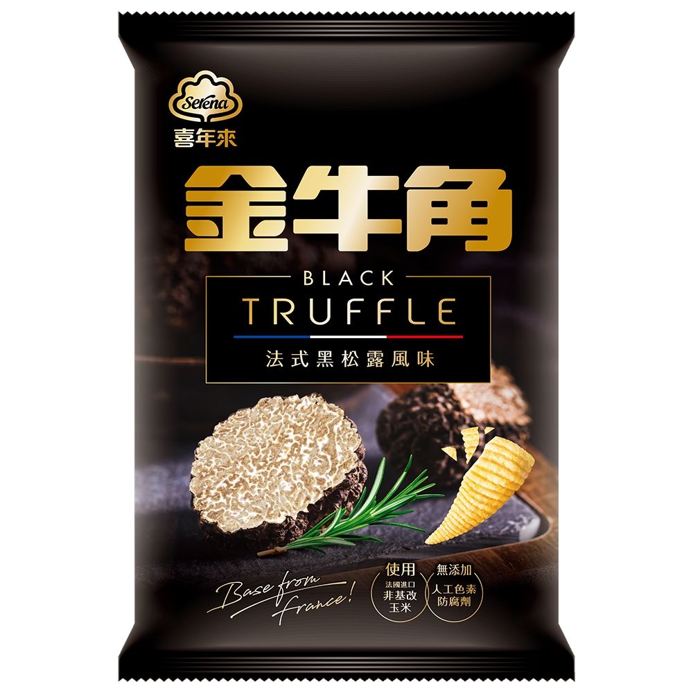 台灣喜年來金牛角-法式黑松露口味(60g*12)