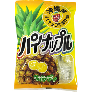 秋山製菓 沖繩鳳梨風味硬糖 80G