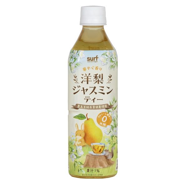 SURF 洋梨茉莉花茶 500ML