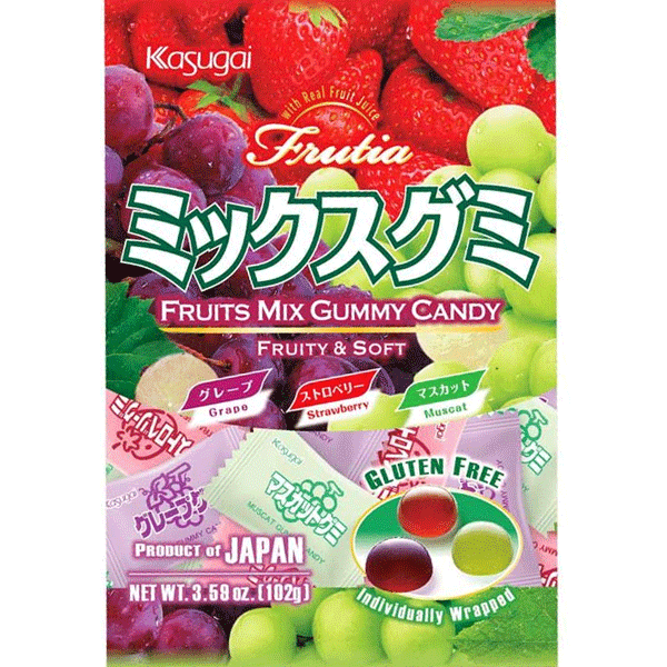 春日井雜錦果汁橡皮糖 102G