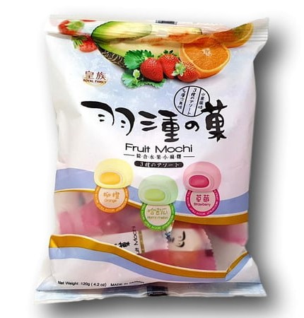 皇族羽三重之菓(綜合水果麻糬)120G