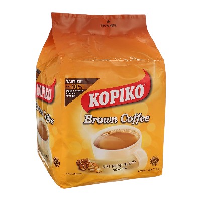 Kopiko 黃糖咖啡3合1即沖咖啡 10小包入